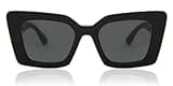 BURBERRY BE4344 Daisy Black/Dark Grey One Size