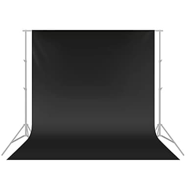 NEEWER 10 x 12FT / 3 x 3.6M PRO Photo Studio Premium Polyester Collapsible Backdrop Background for Photography, Video and Television (Backdrop ONLY) - Black