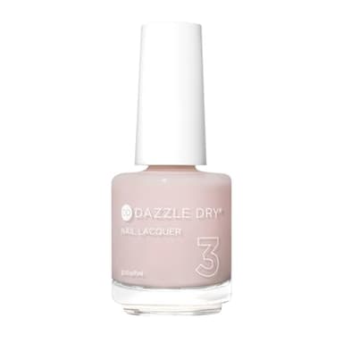 Dazzle Dry Nail Lacquer (Step 3) - Peacefully Me - A sheer pale pink with warm undertones. (0.5 fl oz)