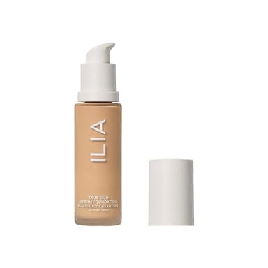 ILIA - True Skin Serum Foundation | Non-comedogenic, Cruelty-Free, Vegan, Weightless Feel, Buildable Coverage, Safe For Sensitive Skin (Salina, Light-Medium with Neutral Undertones SF5)