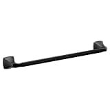 Moen YB5118BL Voss Towel Bar, Matte Black