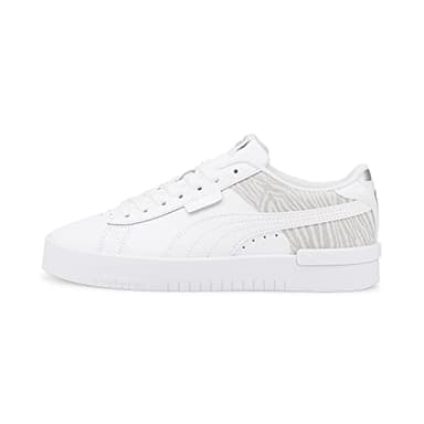 PUMA Womens Jada Perforated Lace Up Sneakers Shoes Casual - White - Size 11 M
