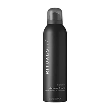RITUALS Homme Invigorating Classic Foaming Shower Gel - Fragrant Body Wash with Cedar Wood & Vitamin E Complex - 6.7 Fl Oz