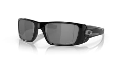 Oakley Mens OO9096 Fuel Cell Rectangular Sunglasses, Polished Black/Prizm Black, 60 mm