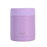 KeyzzAut Insulated Food Container 12oz Vacuum Insulated Food Jar Soup Thermo for Hot and Cold Food Kids Leak-Proof Stainless Steel Lunch Box Food Lunch Container(Purple)