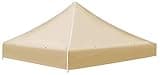 Ez pop Up Instant Canopy 10'X10' Replacement Top Gazebo EZ Canopy Cover Only Patio Pavilion Sunshade Polyester-Beige
