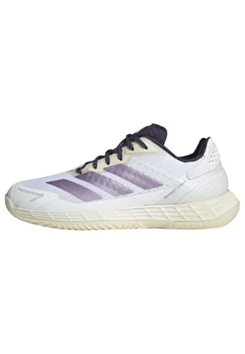 Adidas Women's Defiant Speed 2 Tennis, White/Powder Plum/Aurora Plum, 7.5