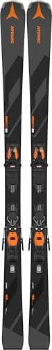 Atomic Redster Q4 Men's Downhill Alpine Skis w/ M 10 GW Bindings (Grey/Black, 161cm)