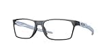 Oakley OX8032 Eyeglasses Bundle: OX 8032 HEX JECTOR 803208 Hex Jector Matte Blue Steel and Universal Anti-slip Silicone Leash