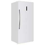 Kenmore 21 Cu. Ft. (600L) Convertible Upright Freezer/Refrigerator | Garage-Ready | Frost-Free | Digital Touch Controls | Quick Freeze | LED Interior Light | White | For Basement Garage Shed Cottage