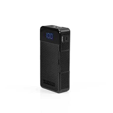 Limitless TotalCharge Portable Power Bank & Wall Charger with Built-in Charging Cables (Black)