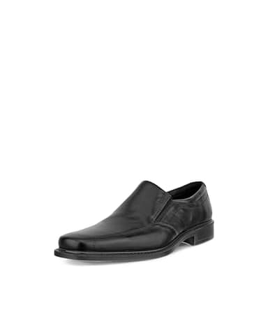 ECCO Men’s New Jersey Slip-on, Black/Black, 10-10.5 M US