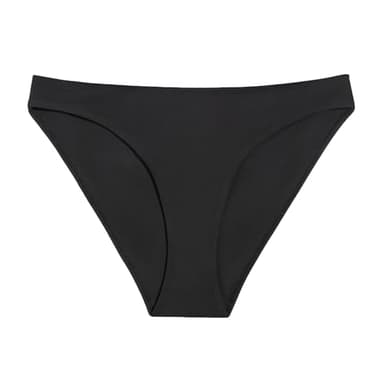 KNIX Kt Leakproof Teen Period Swim Bikini Bottom - Bikini Bottom for Teens - UPF 50+ Fabric, Machine Washable - Black, Small