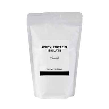 Minimalist Whey Protein Isolate 90, Ideal for Smoothies and Shakes, Packaged for Convenience in a Resealable Bag (16 Ounce, Unflavored)