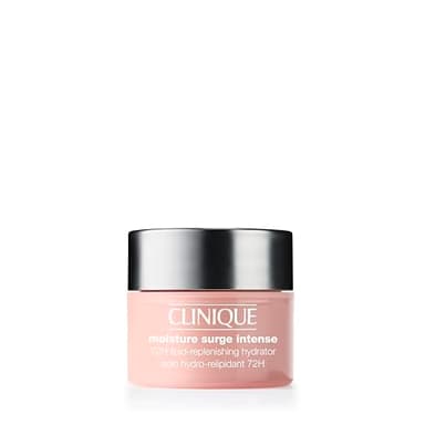 Clinique Moisture Surge Intense 72H Lipid-Replenishing Hydrator Face Moisturizer With Aloe Water + Cica | Hydrating + Moisturizing, Mini Travel Size, 0.5 Fl Oz