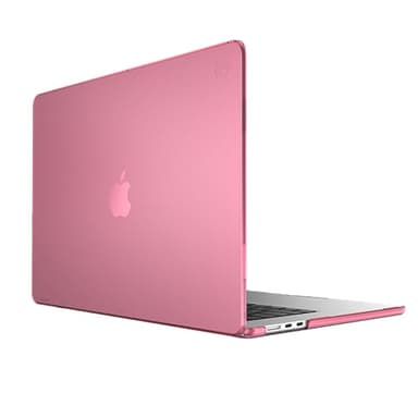 Speck Smartshell Case for MacBook Air 15 Inch (2023) - Scratch Protection, Slim MacBook Case, Slide Prevention - Cozy Pink/Sweater Grey