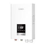 18kW Tankless Water Heater Electric, ORBEK 240 Volt On Demand Instant Hot Water Heater, with LED Digital Display, ETL Certified, Up to 4.8 GPM for 2-3 Point of Use throughout the Whole House