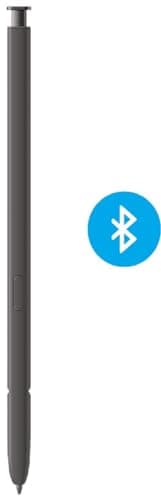 S24 Ultra S Pen (WithBluetooh) Replacement for Samsung Galaxy S24 Ultra 5G All Versions Stylus Pen, 4096 Pressure Senesor, with 5PCS Tips/Nibs (Dark Gray)