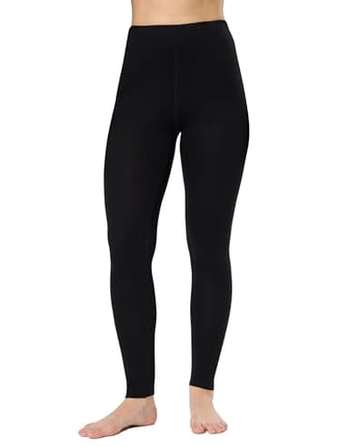 Bobelle Wear Merino Wool Base Layer Pants Women, 100% Merino Wool Leggings Women, Lite Active Thermal Underwear Bottom