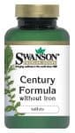 Swanson Century Formula Multivitamin Without Iron 130 Tabs