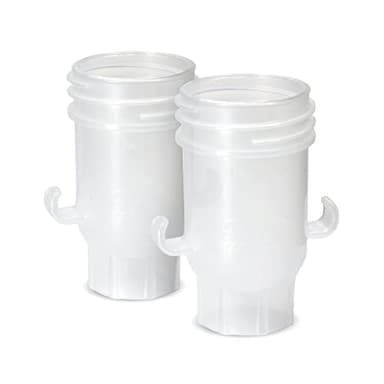 Ameda Breastmilk Storage Bag Adapters Compatible with Ameda Pump ‘N Protect Milk Bags (2 Count) | BPA & DEHP Free | Breastfeeding Essentials | Breastfeeding Supplies | Ameda Bag Adapters