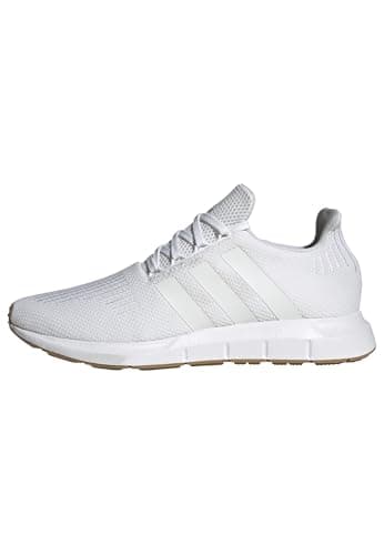 Adidas Mens Swift Run White/White/Core Black 10.5