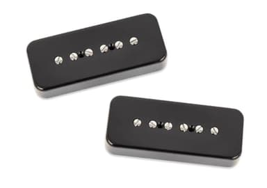 Seymour Duncan Hot P90 Silencer Black Cover Set - Soapbar - Electric Guitar Pickup