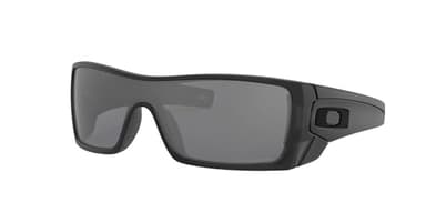 Oakley mens OO9101 Batwolf Rectangular Sunglasses, Matte Black Ink/Black Iridium Polarized, 27 mm