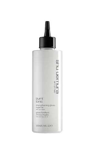 shu uemura art of hair Izumi Tonic Strengthening Gloss - Reduces Breakage and Adds Shine, Nourishes with Japanese Rice Water, 6.7 Fl Oz