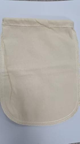 Organic Cotton Brewing Strainer Bag, 100% Unbleached Cotton Bag Reusable Hops and Cold Brew Coffee, for Fruit/Cider/Wine/Beer, Reusable Drawstring Straining XL 22x26 inches