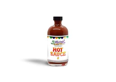 Hot Sauce - Made with only The freshest chili's, Sugar-Free, Gluten-Free Vinegar. Perfect for Wraps, Chicken, Chips, Tofu, Sandwiches, Meat, Eggs and Burgers (7.5)