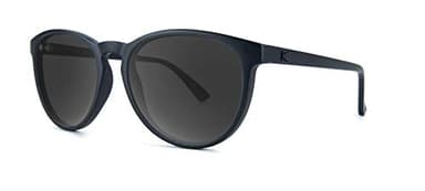 Knockaround Mai Tais Polarized Sunglasses for Women & Men - Impact Resistant Lenses & Full UV400 Protection, Black On Black Frames and Lenses