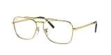 Ray-Ban RX3636V Eyeglasses Bundle: RX 3636V NEW CARAVAN 3086 New Caravan Legend Gold and Eyewear Cleaning Kit
