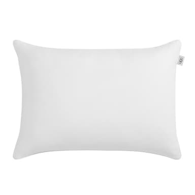 UGG Danielle Cooling Pillow Standard Size Hypoallergenic Down Alternative Luxury Hotel Bed Pillow for Stomach Back or Side Sleeper with Washable Cover for Queen Full or Twin, 20-inch x 28-inch, White