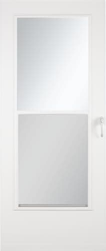 LARSON 20 Mobile Midview White 32-in. X 74-in. Storm Door