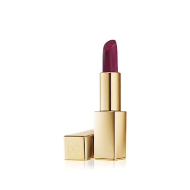 Estée Lauder Pure Color Long Lasting Cream Lipstick for Women with Cream Finish | Plumping & Nourishing 0.12 Ounce, 450 Insolent Plum