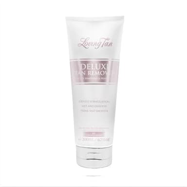 Loving Tan Deluxe Tan Remover Gel - Effective & Gentle Self Tanning Remover, Self Tanner Remover Suited for All Skin Types - Cruelty Free, Sulphate, Paraben & PEG Free - 6.7 Fl Oz