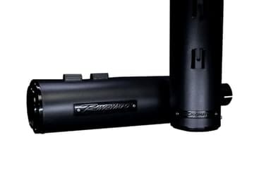 Rinehart Racing HP45XL 4.5″ Midnight Edition Slip-On Mufflers for 2017 & Later Harley Touring Models - 500-1113