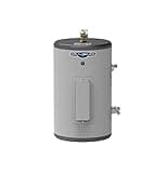 GE Appliances 10 Gallon Versatile Plug and Play Electric Water Heater with Adjustable Thermostat, Easily Installs Where You Want It, 120 Volt