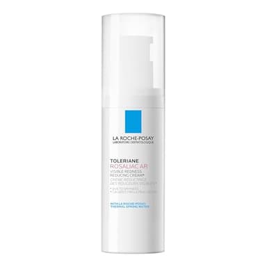 La Roche-Posay Toleriane Rosaliac AR Visible Redness Reducing Cream, Color Correcting Face Cream for Sensitive Skin with Green Pigments, Soothing and Hydrating