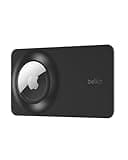 Belkin Apple AirTag Secure Wallet Insert - Thin Wallet Holder - Ultra Slim & Flexible Credit Card Size Insert for Purse, Handbag, Pocket, Backpack - Accessories for Apple AirTag - Black
