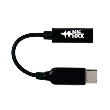 Mic-Lock USB C with SoundPass - Microphone Audio and Data Security - Privacy Protector for Laptops, Smartphones, Tablets, and Computers (Single Pack)