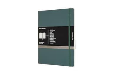 Moleskine PRO Notebook, Soft Cover, XL (7.5" x 9.5") Professional Project Planning, Forest Green, 192 Pages