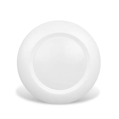 JULLISON 6 Inch LED Low Profile Recessed & Surface Mount Disk Light, Round, 15W, 900 Lumens, 5000K Daylight White, CRI80, Driverless Design, Dimmable, ETLus Listed, White(1 Pack)