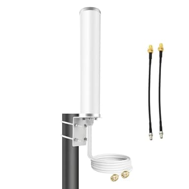 4G LTE 5G Wide Band SMA/TS9 Connector MIMO Antenna for Netgear Nighthawk M5 M6 M6 Pro M7 Pro Boosts Performance of 4G/5G Verizon AT&T T-Mobile Gateway Modem Routers Hotspot RV Home Internet, Slinkdsco