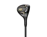 Cobra Golf 2022 LTDX Hybrid Matte Black-Gold Fusion (Men's, Left Hand, KBS PGI 85, Stiff Flex, 3h-19)