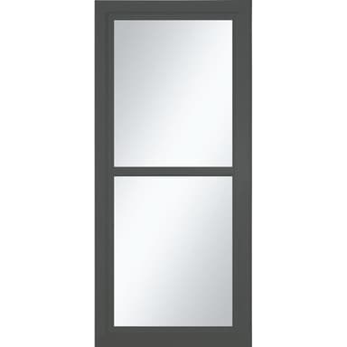 LARSON 80 Split Fullview Graphite 36-in. Storm Door