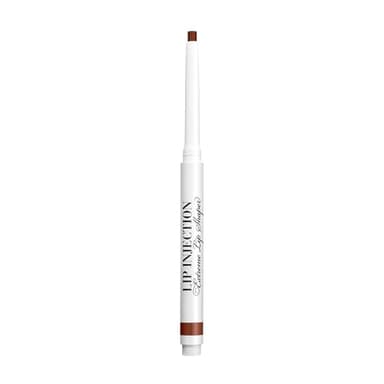 Too Faced Lip Injection Extreme Lip Shaper | Plumping, Waterproof, Liner Pencil, 0.01 Ounce, In Big Truffle