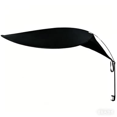 Comastbo 65" office cubicle desk shade,designed for light sensitive workers,idea for office cubicles and desk canopy,block overhead light Black(Patent pending)