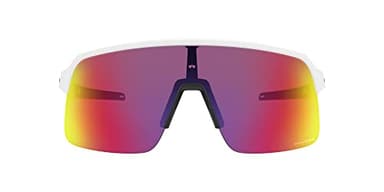 Oakley Mens OO9463 Sutro Lite Rectangular Sunglasses,Matte White/Prizm Road,39mm